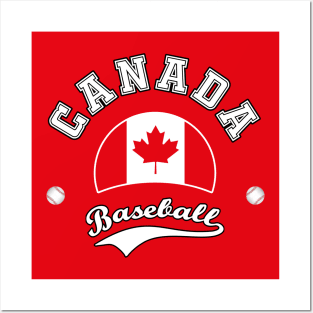 Canada Baseball Team Posters and Art